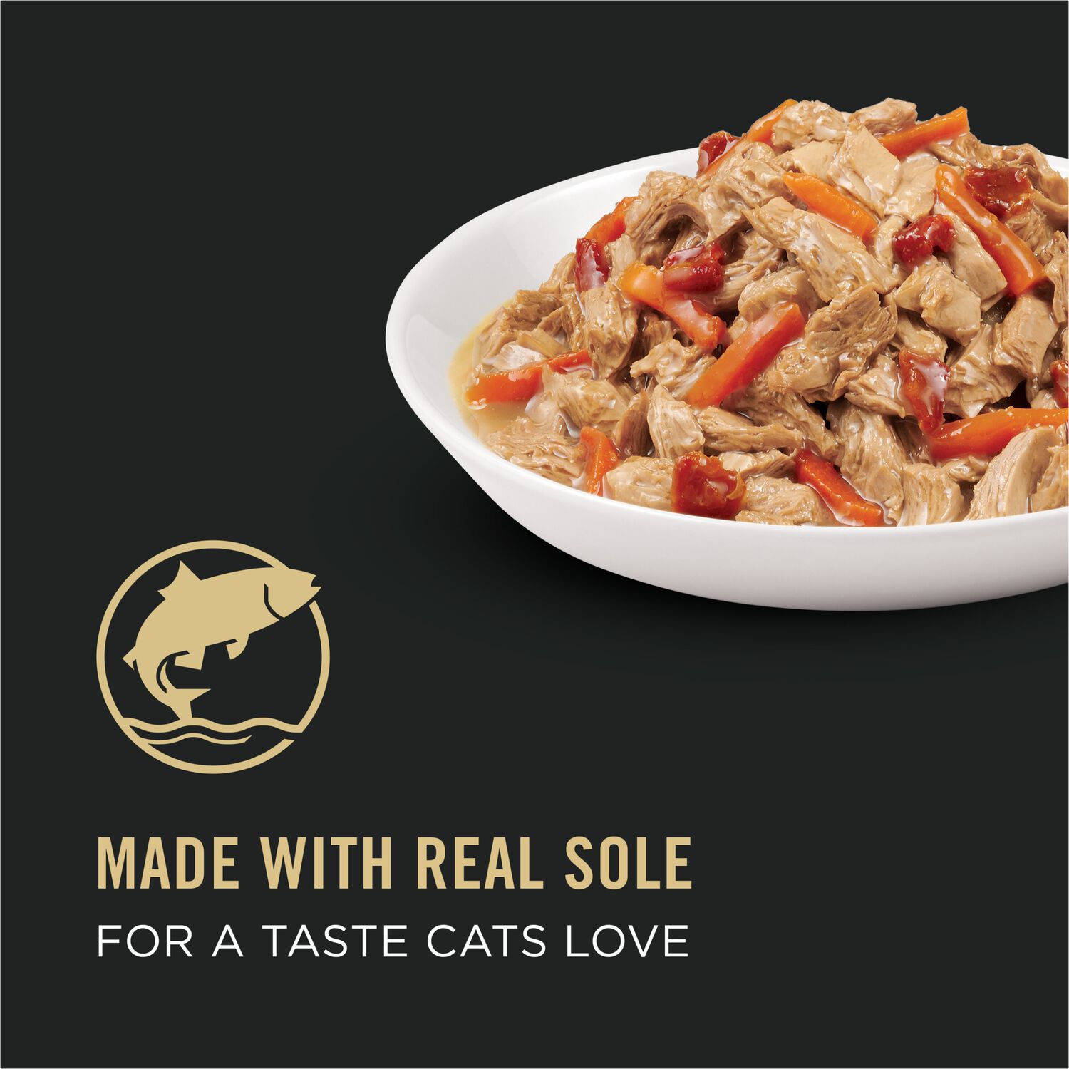 Purina Pro Plan Complete Essentials Sole & Vegetable Entree In Sauce Wet Cat Food, 3 Oz. - 24 Pack