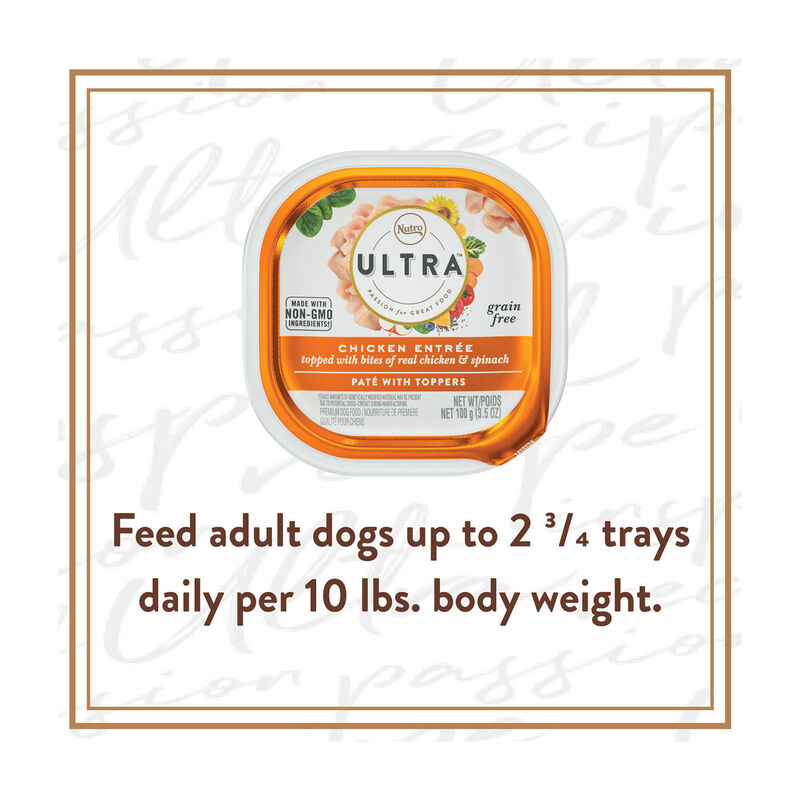 Ultra Chicken Pate Dog Food image number 3
