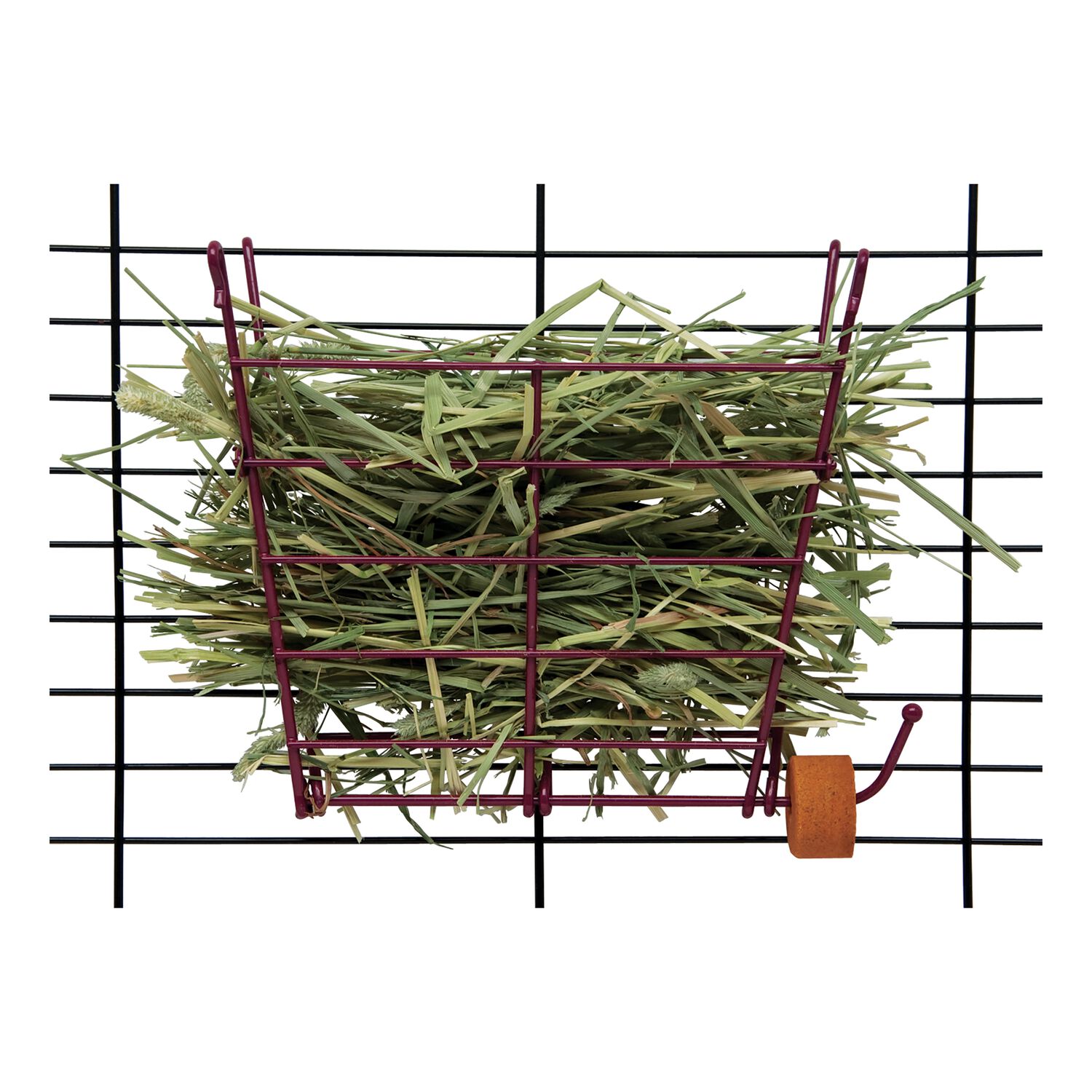 Kaytee Hay Manger With Salt Spool Hanger Small Animal Feeder