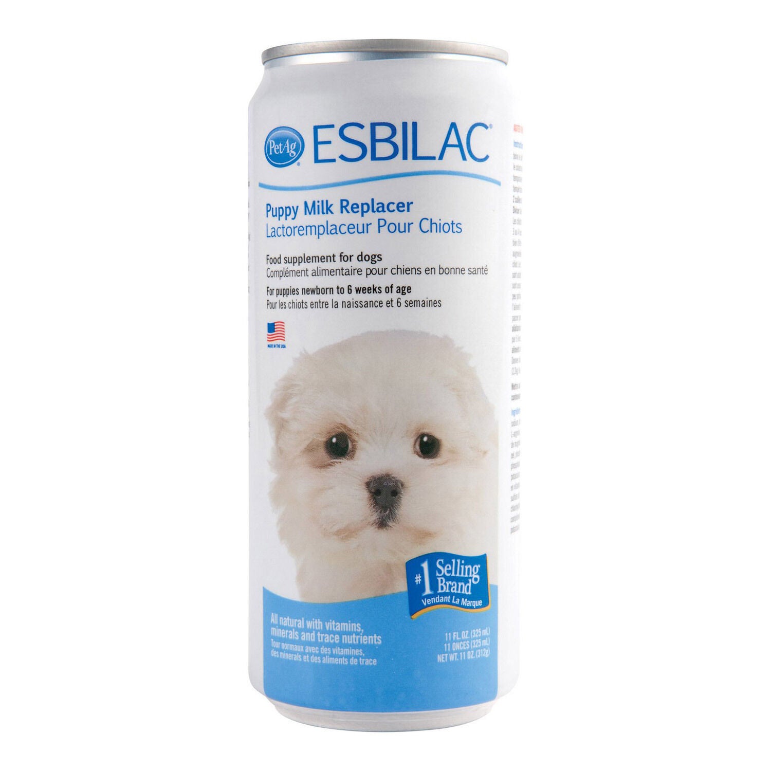 Petag Esbilac Puppy Milk Replacer Liquid For Puppies, 11-Fl Oz Can