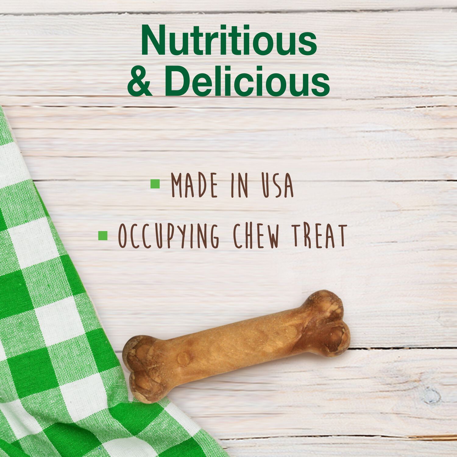 Nylabone Healthy Edibles All-Natural Long Lasting Chew Dog Treats, Roast Beef, Extra Small, 2 Count