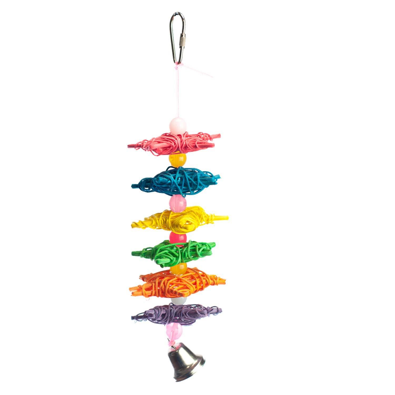 A&E Cage Happy Beaks Starburst Bird Toy For Birds