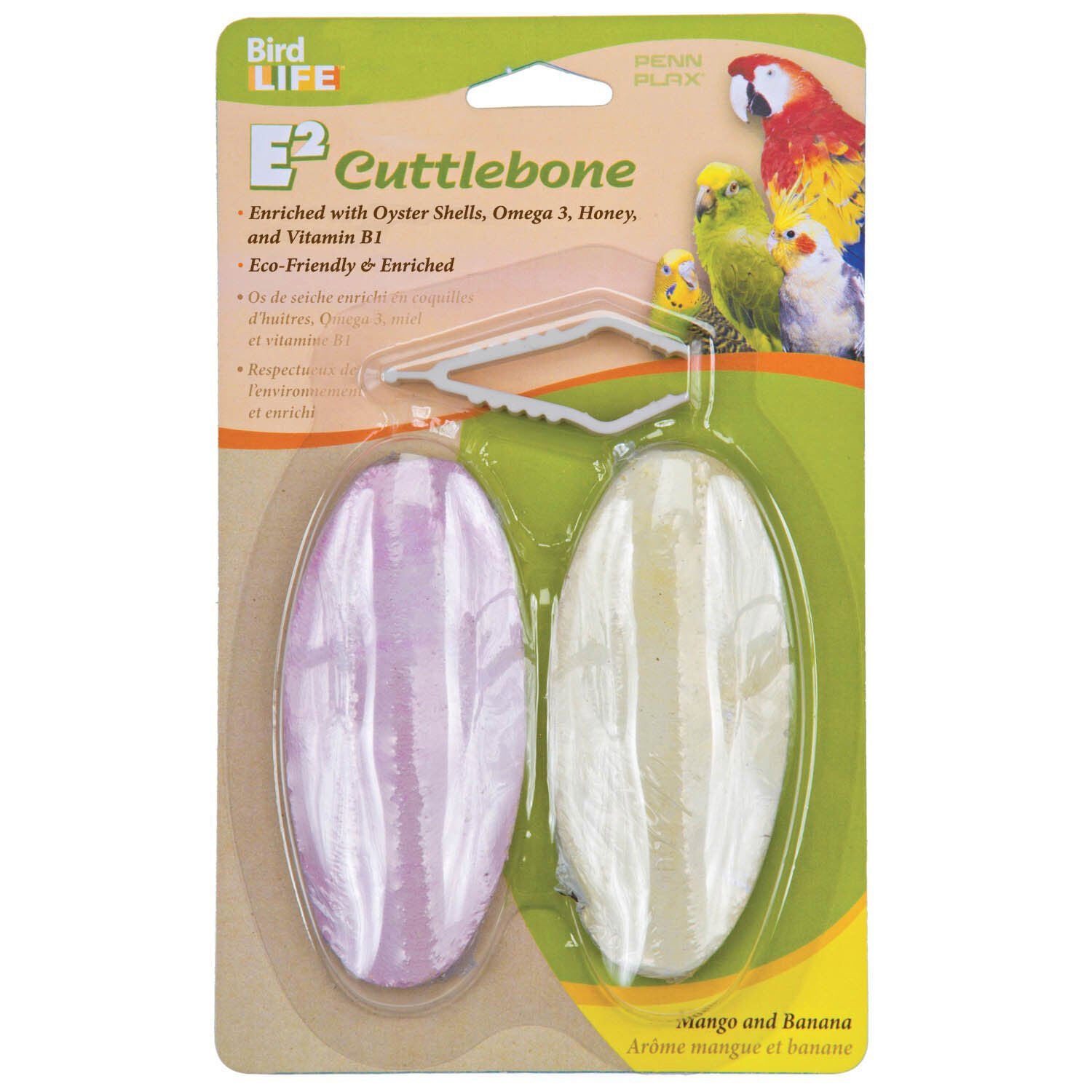 Penn-Plax E2 Cuttlebone Mango And Banana