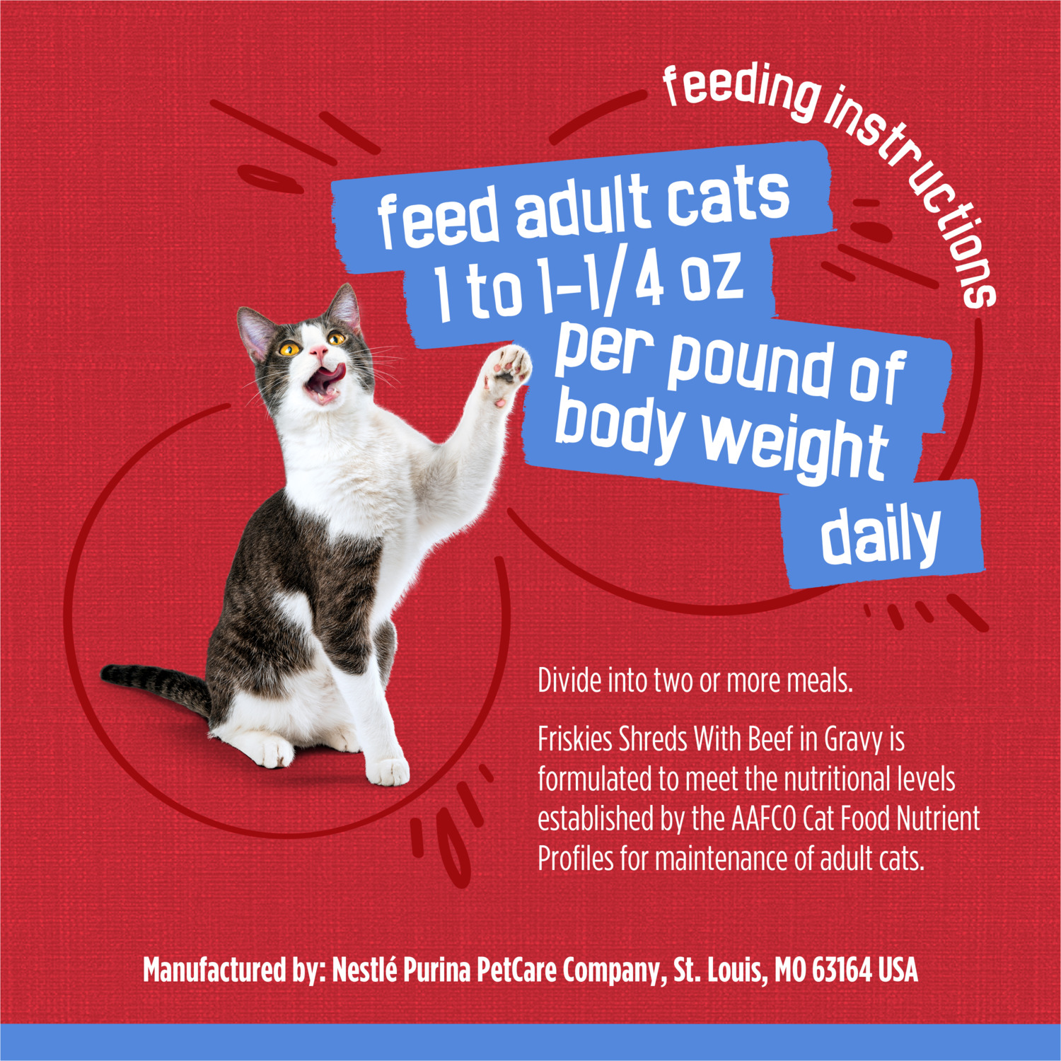 Friskies Shreds With Beef In Gravy Wet Cat Food - 5.5-Oz. Can Pack Of 24