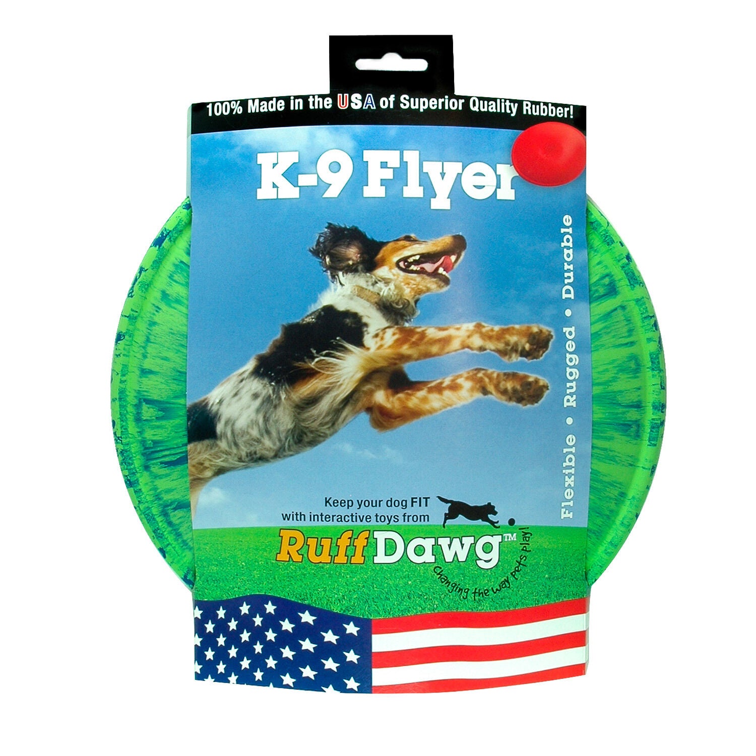 K9 Flyer Dog Toy 9in Pet Supermarket