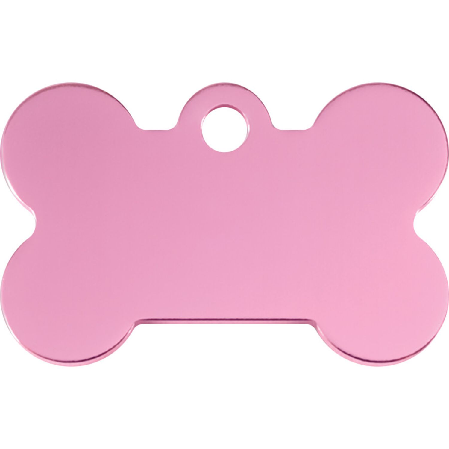 Id-Spot Quick Tag Engravable  Dog Tag, Pink Diva Small