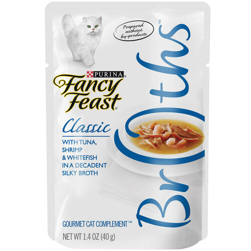 Broths Classic With Tuna, Shrimp & Whitefish Cat Food