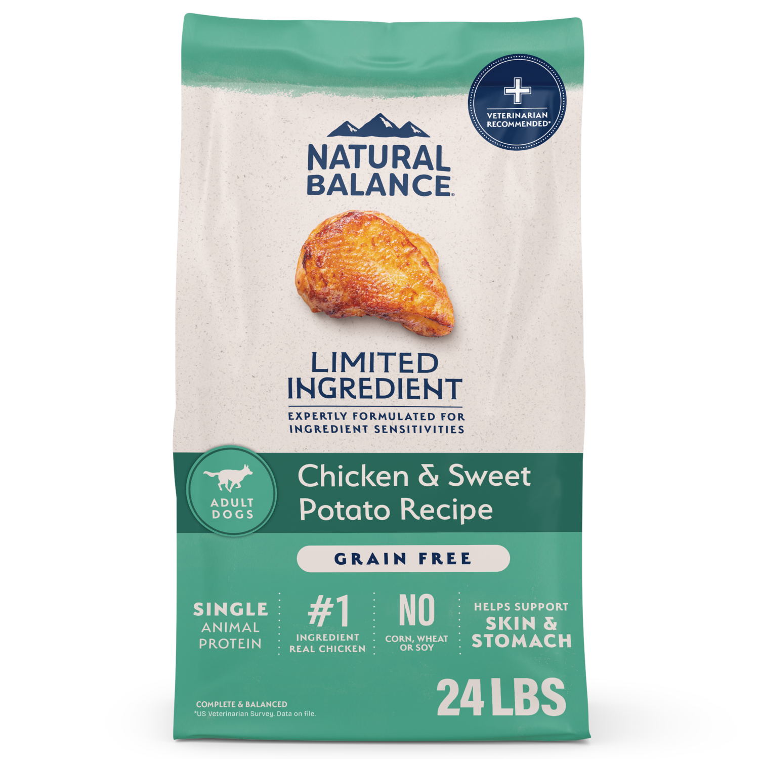 Natural Balance Limited Ingredient Grain-Free Chicken & Sweet Potato Recipe Dry Dog Food