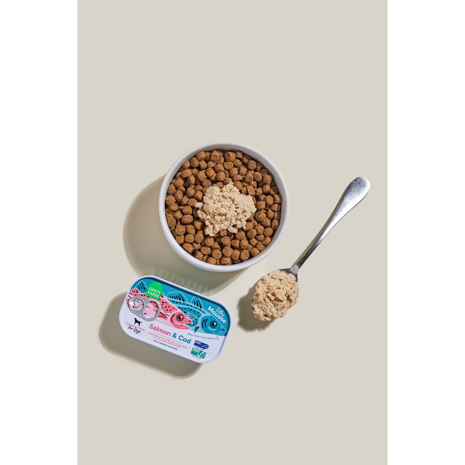 Open Farm Salmon & Cod Limited Ingredient Dog Food Topper, 4.59Oz