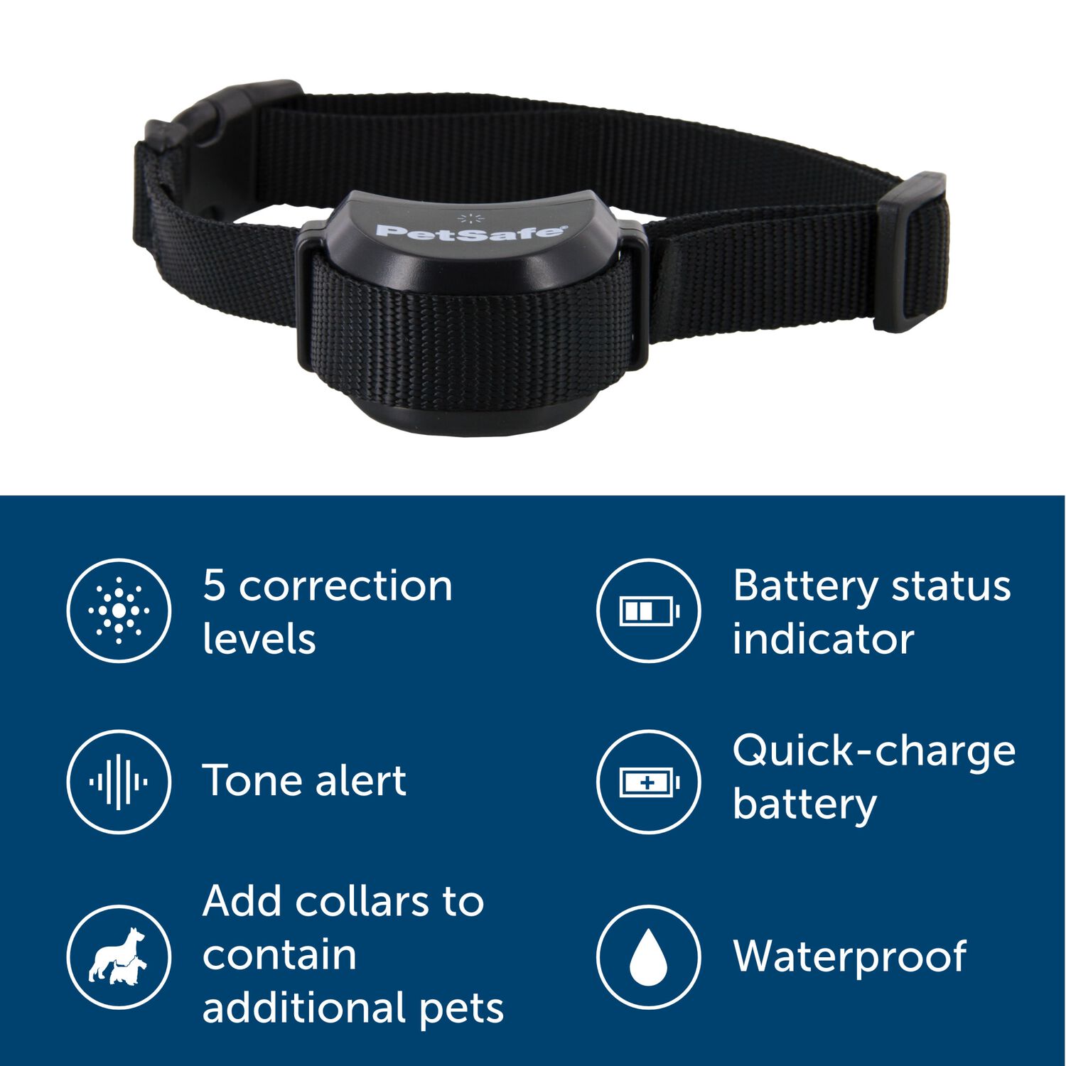 Petsafe Stay & Play&reg; Waterproof Wireless Pet Fence Receiver Rechargeable Receiver Collar