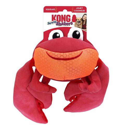 Shakers™ Shimmy Crab Dog Toy
