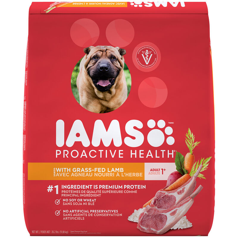 Proactive Health Adult With Grass Fed Lamb Dog Food image number 1