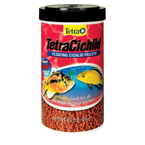 Tetra Cichlid Floating Cichlid Pellets, Nutritionally Balanced Diet