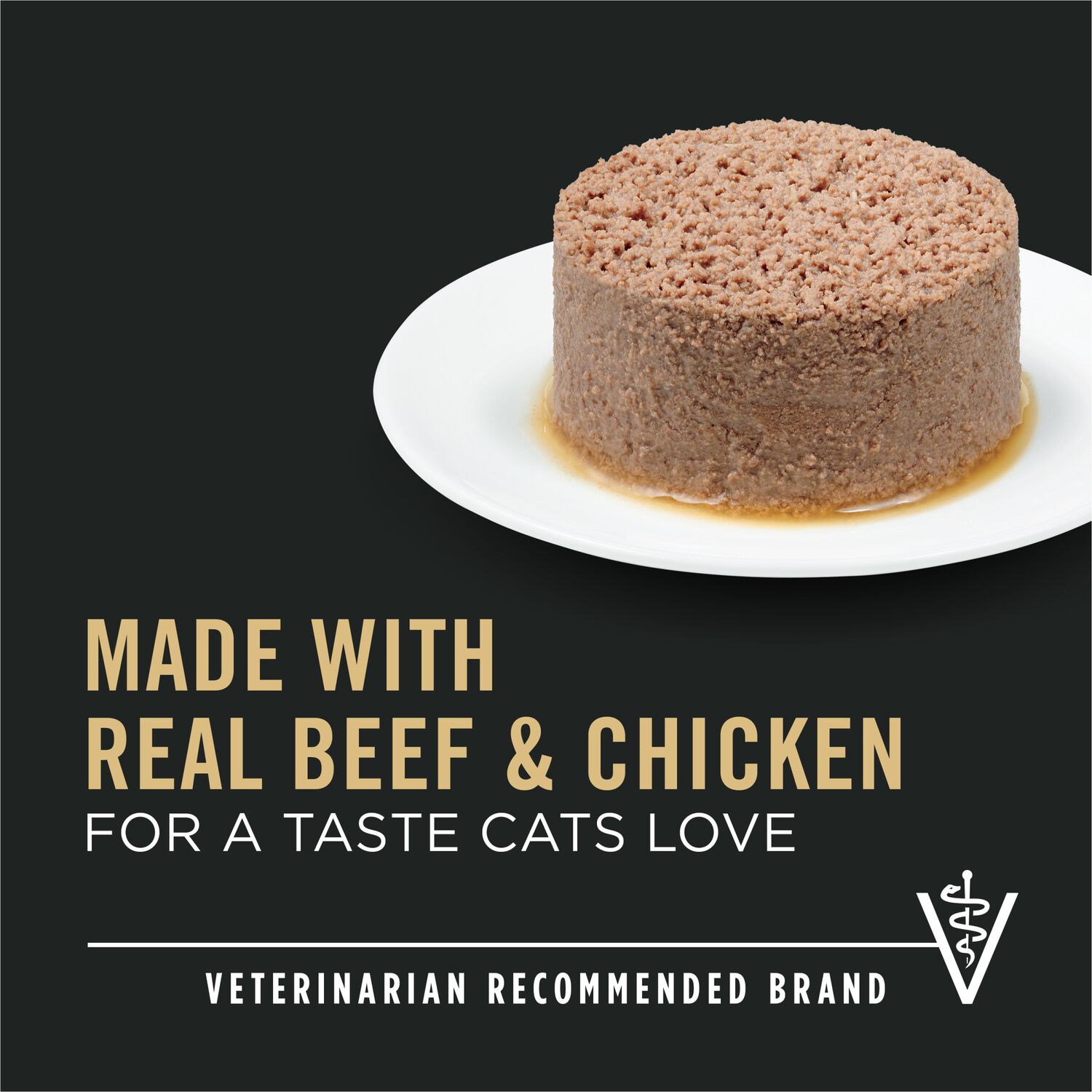 Purina Pro Plan Urinary Tract Health Beef And Chicken Entree Classic Wet Cat Food - 5.5 Oz.