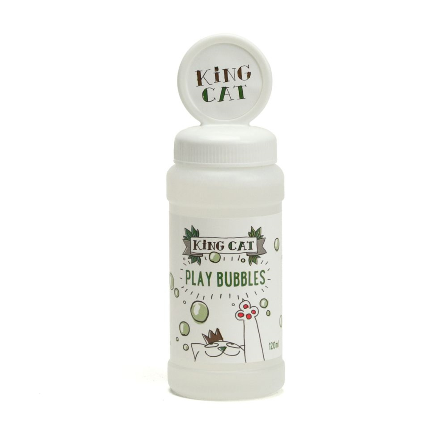 King Catnip Bubbles Cat Toy