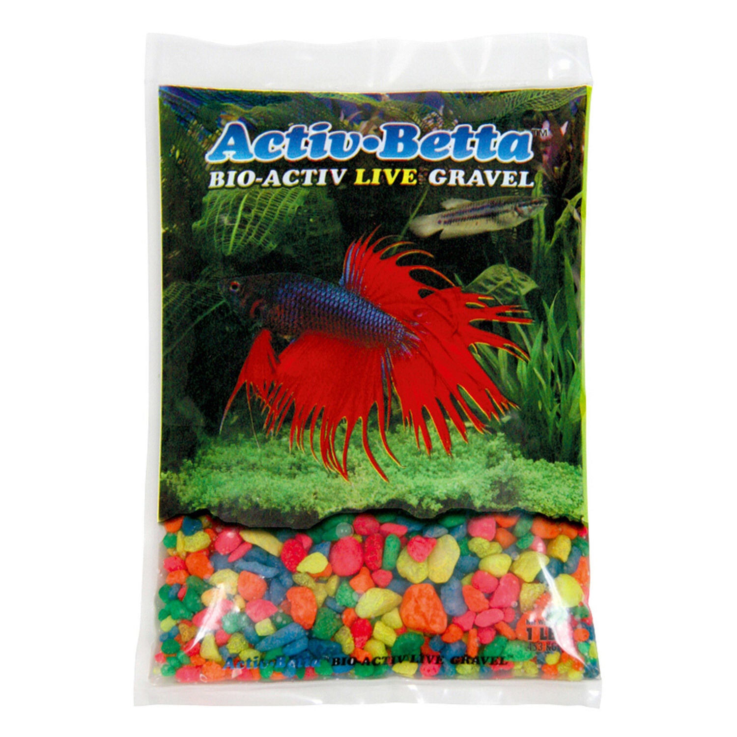 Activ-Betta Bio-Activ Live Gravel Neon Rainbow