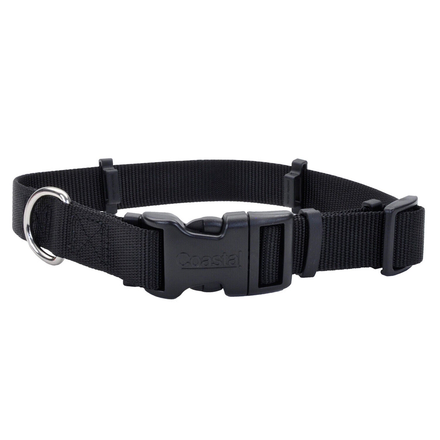Secureaway&trade; By Coastal Flea Collar Protector Dog Collar, Black, Large - 1" X 18"-26"