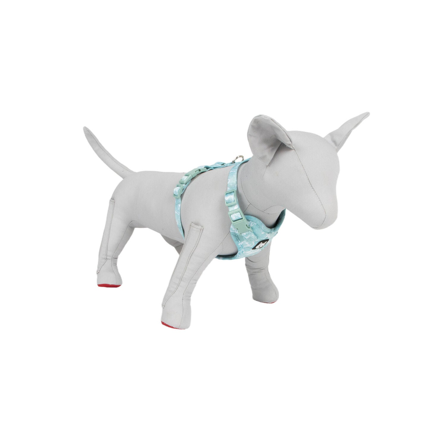 Bailey & Bella Blue Marble Print Cat Harness Leash Set, 2-Piece