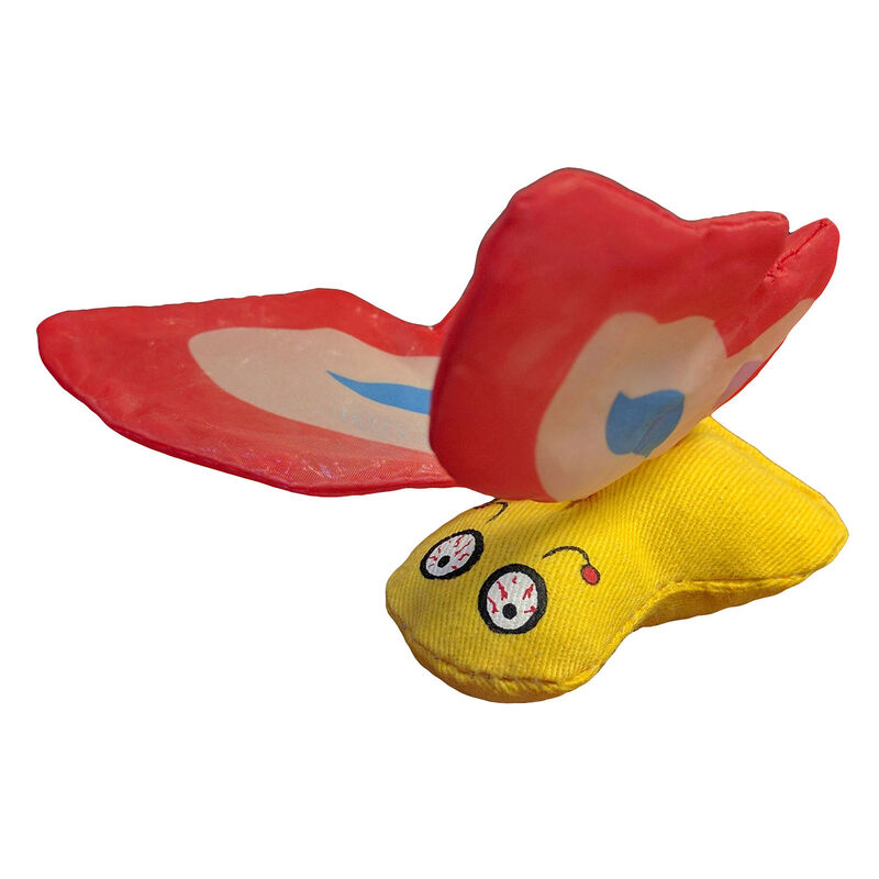 Red Butterfly Cat Toy image number 1