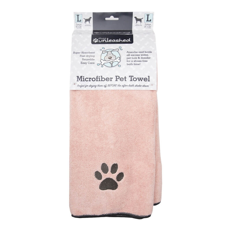 Microfiber Pet Towel - Blush image number 3