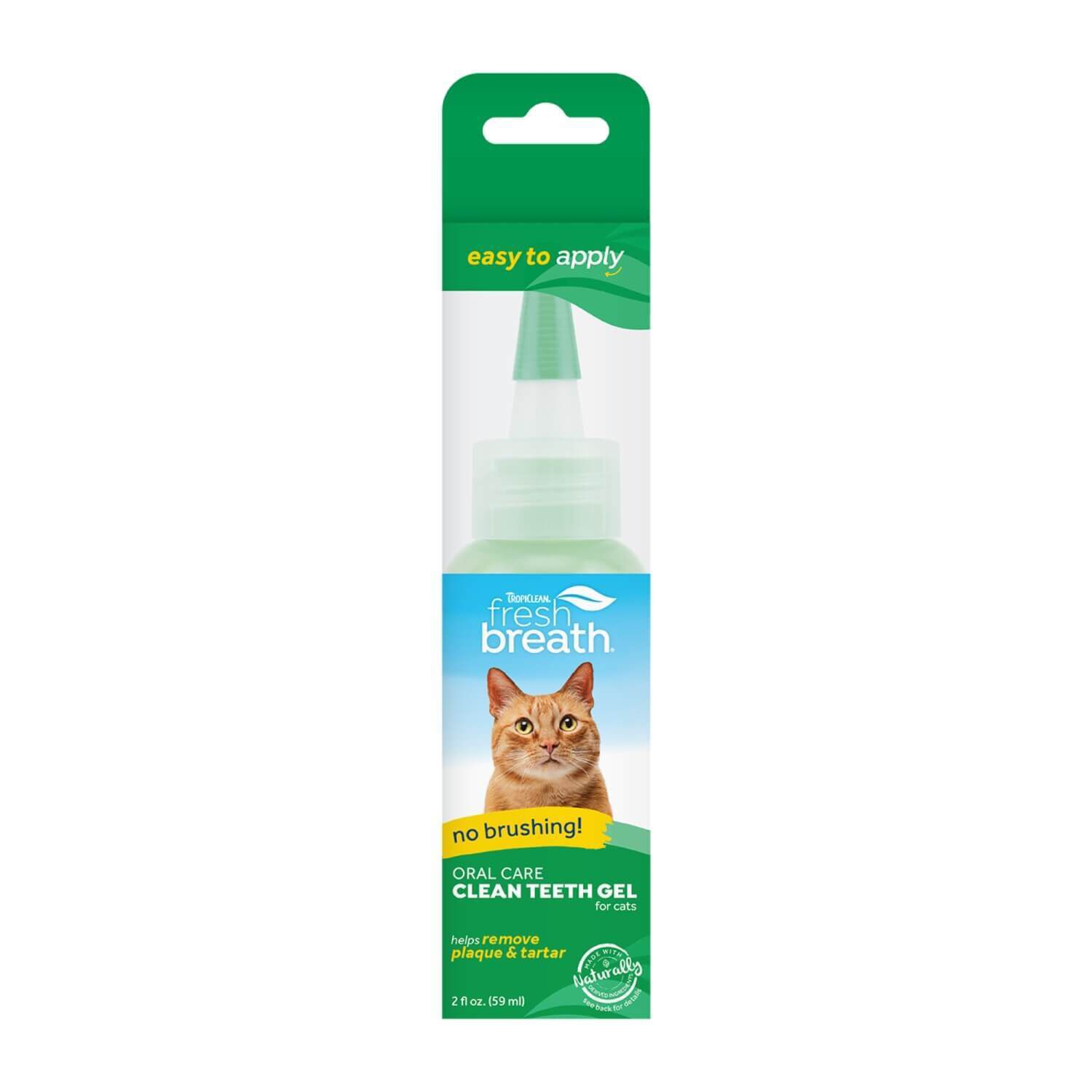 Tropiclean Fresh Breath Clean Teeth Oral Care Gel For Cats Pet