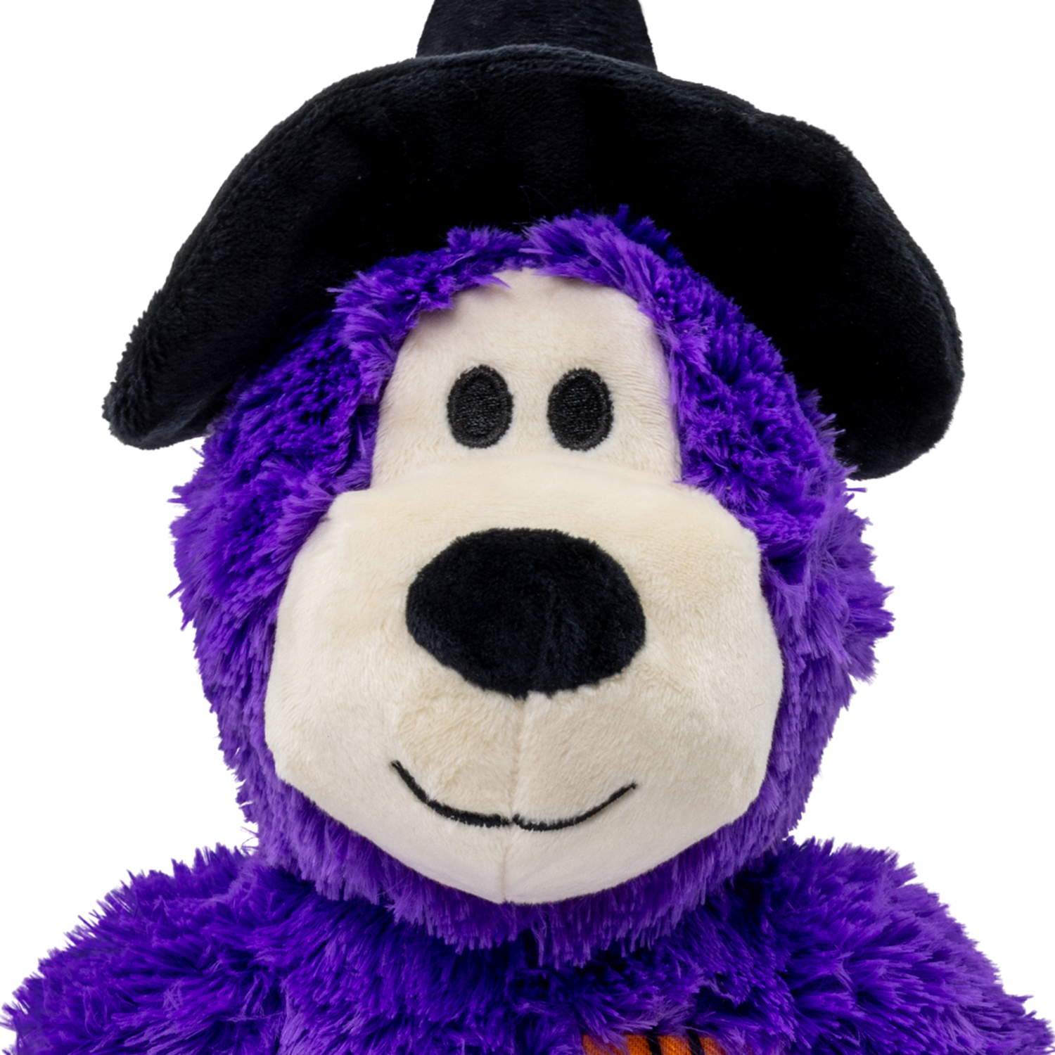 Kong Halloween Wild Knots Witch Bear Squeaky Plush Dog Toy, Purple, Medium/Large