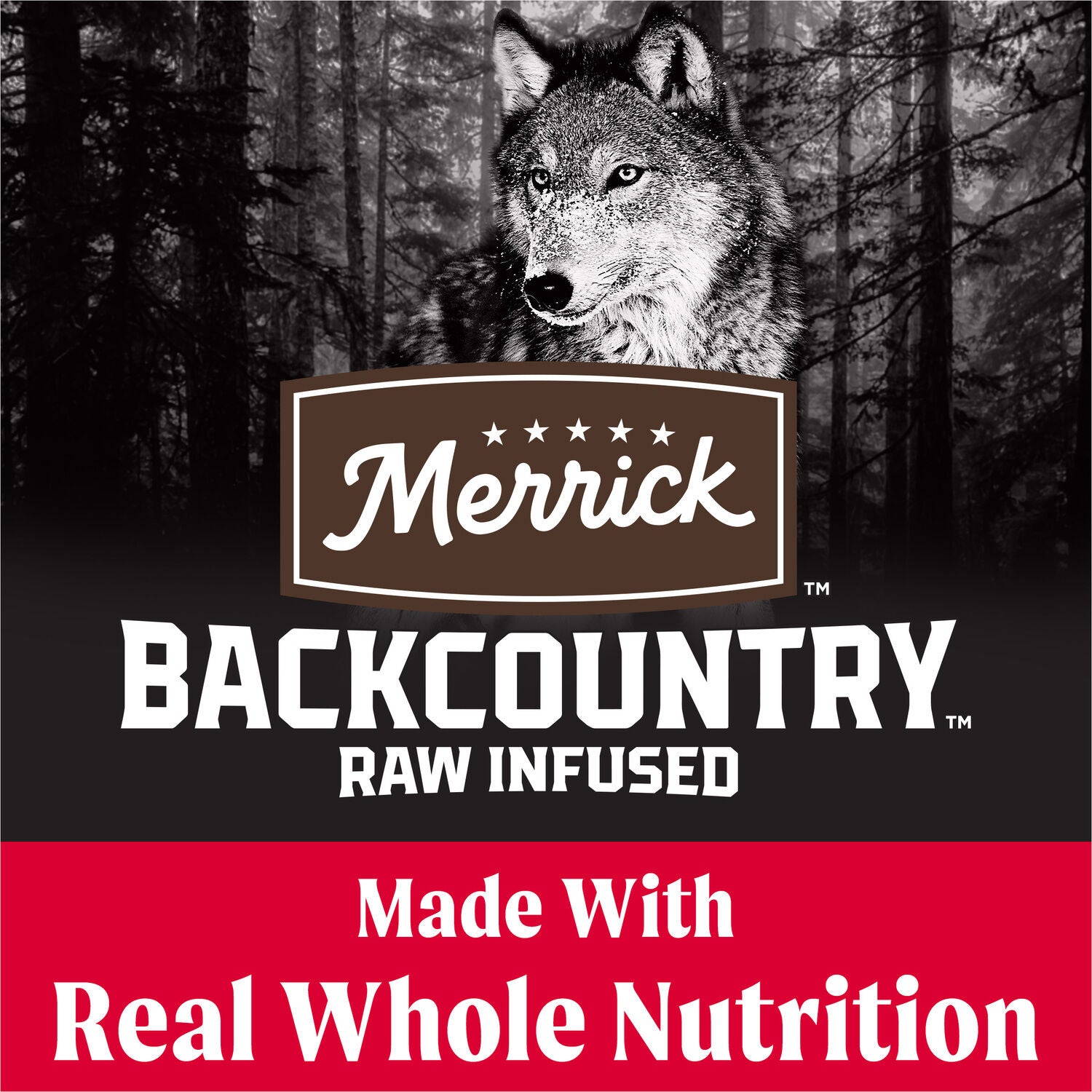 Merrick Backcountry Grain Free Dry Adult Dog Food Kibble With Freeze Dried Raw Pieces, Great Plains Red Recipe, 4-Lb Bag