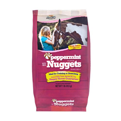 Manna Pro Bite Size Peppermint Flavored Nuggets Treat For Horses