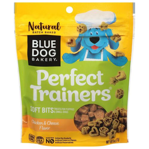 Blue Dog Bakery Perfect Trainers Soft Bits Chicken & Cheese Flavor Dog Treats For Puppies And Small Dogs