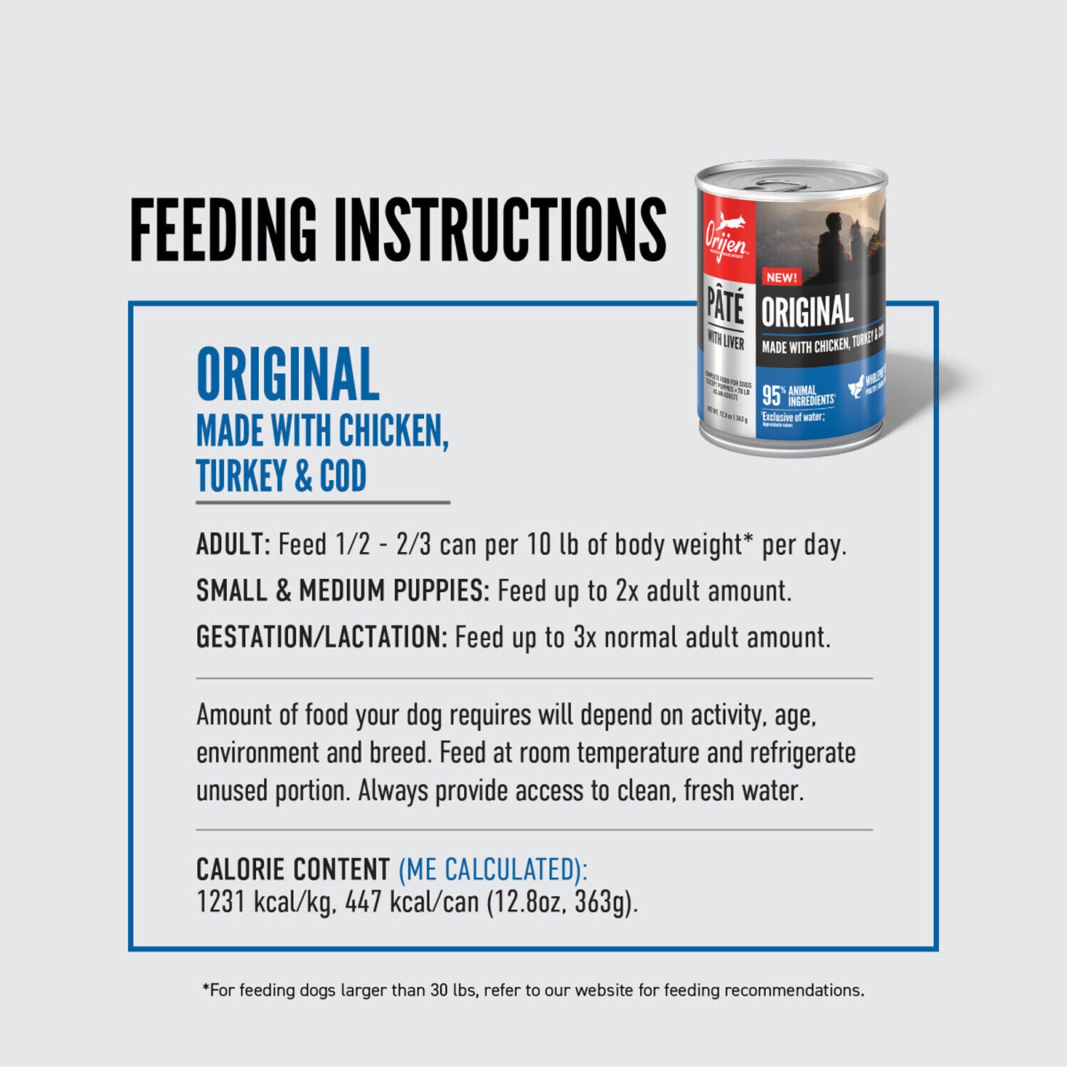Orijen Pate Wet Dog Food, Original Recipe With Liver, 12-Pack - 12.8-Oz Cans