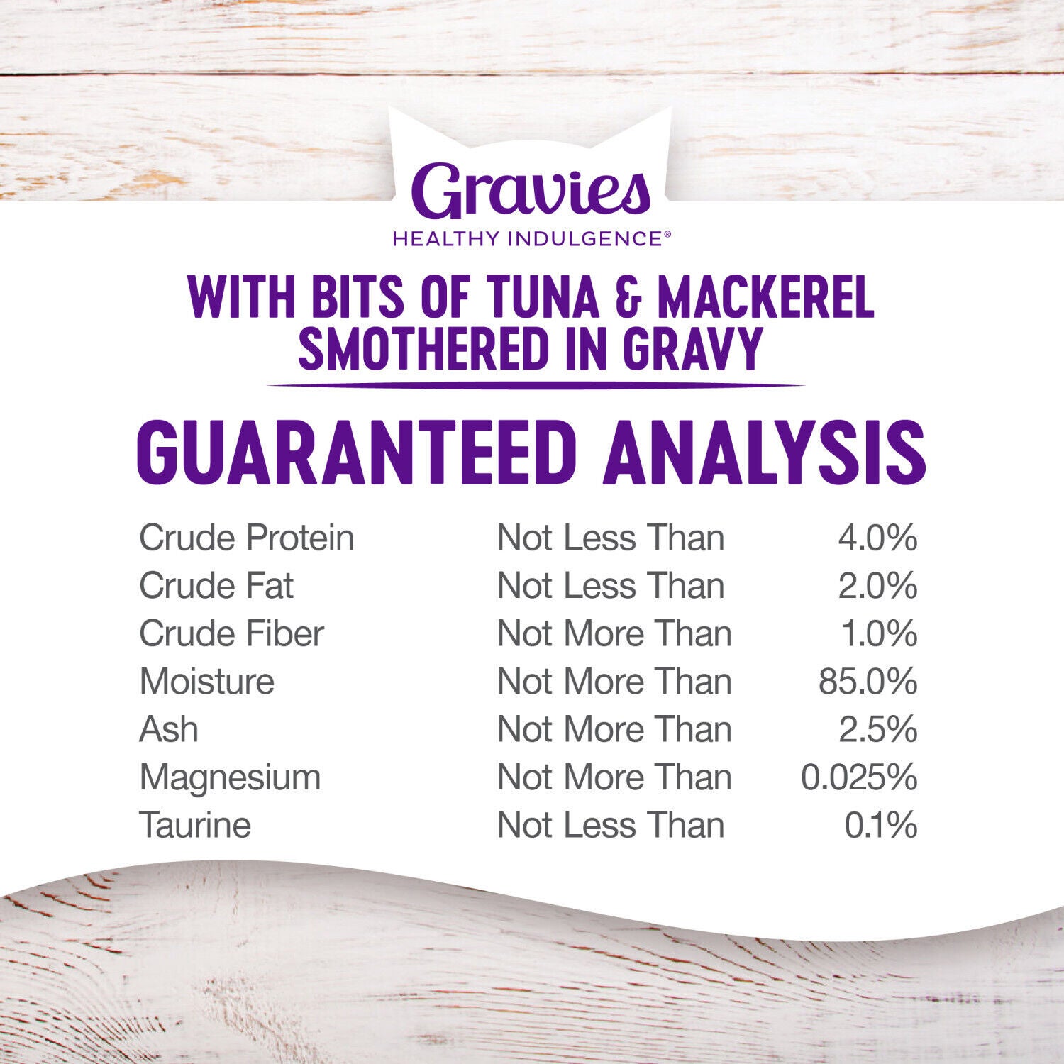 Wellness Healthy Indulgence Gravy Adult Wet Cat Food, Natural, Protein-Rich, Grain-Free Tuna Mackerel Recipe, 3-Oz Pouch
