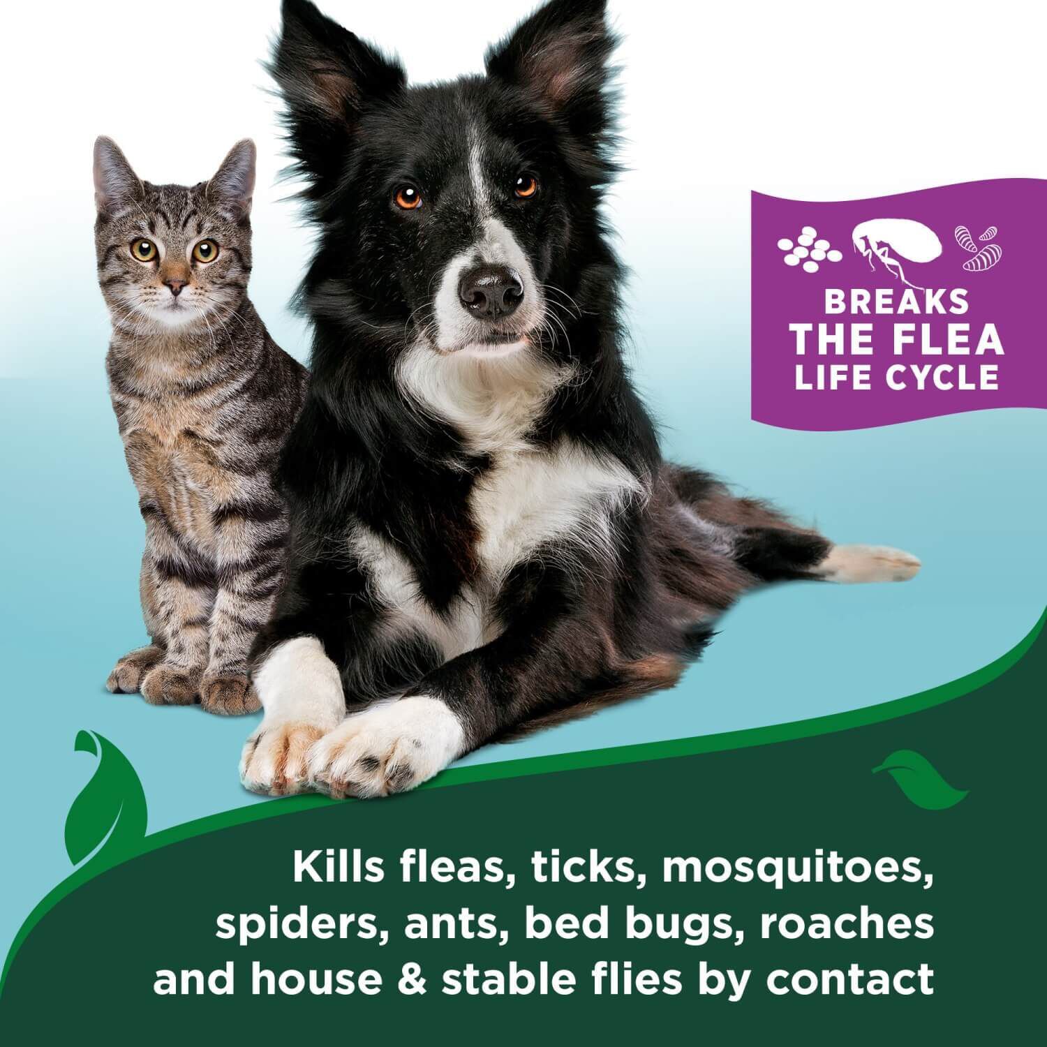Vet's Best Gentle Mist Flea & Tick Treatment Spray For Cats