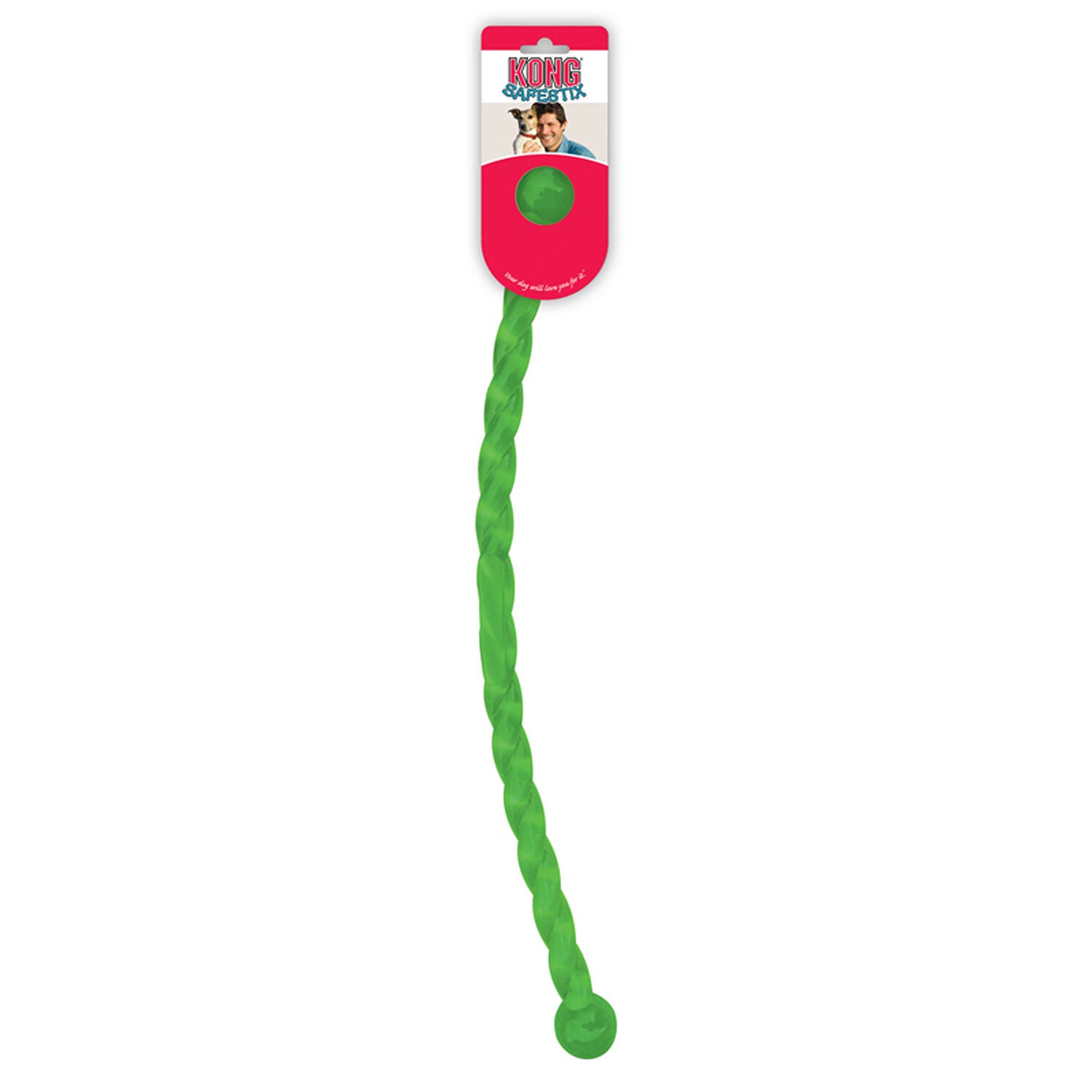 Kong Safestix, Safe Alternative To Wooden Stick, Dog Tug Toy, Assorted Colors