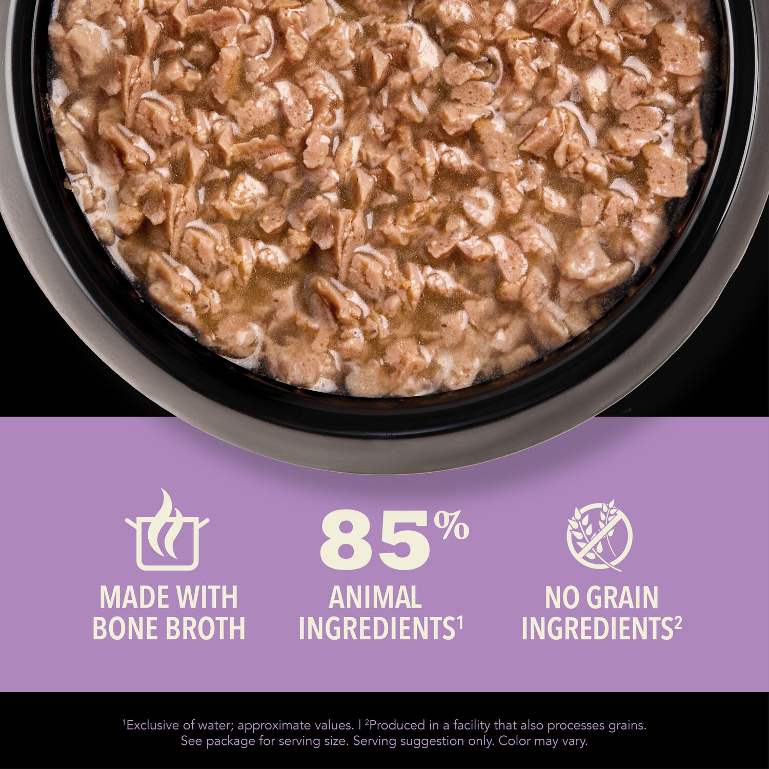 Acana Chunks In Broth Wet Cat Food, Chicken & Salmon Recipe For Kittens, 3-Oz Pack Of 12