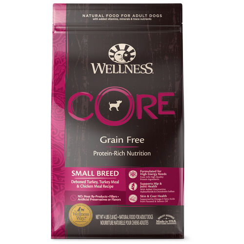 Core Small Breed Turkey, Turkey Meal & Chicken Meal Dog Food