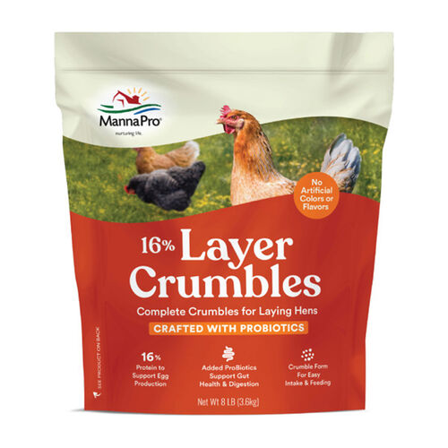 Layer Crumbles Probiotics Bird Food