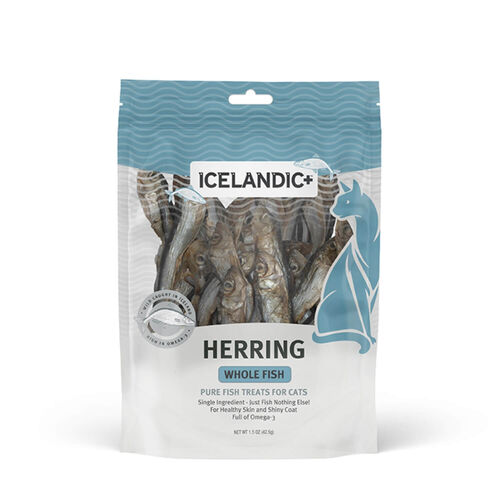 Icelandic+ Herring Whole Fish Natural Single Ingredient Cat Treats