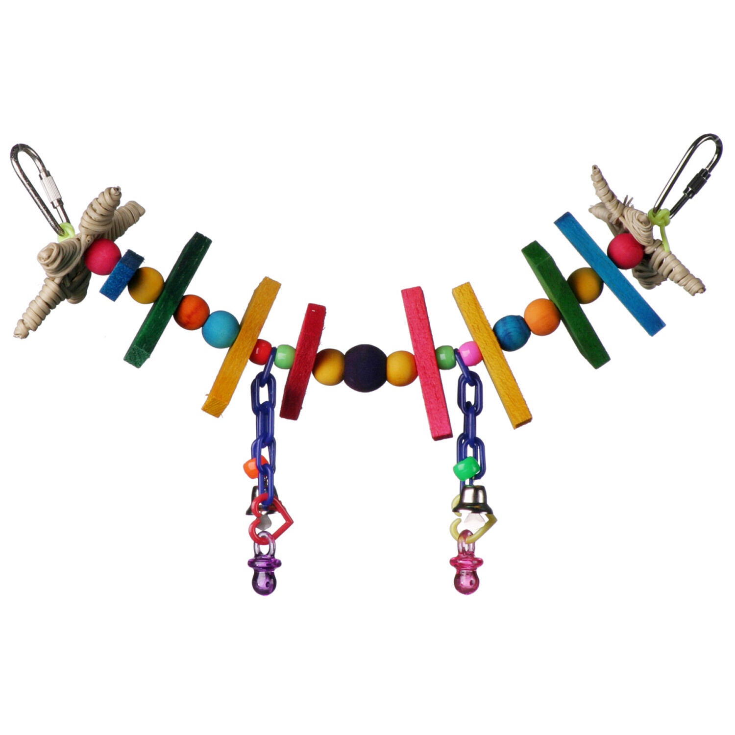 Super Bird Creations Mini Rainbow Bridge Bird Toy