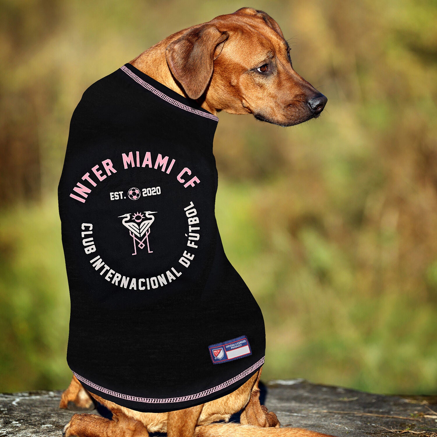 Pets First Inter Miami Soccer Club Dog Shirt, Extra Large