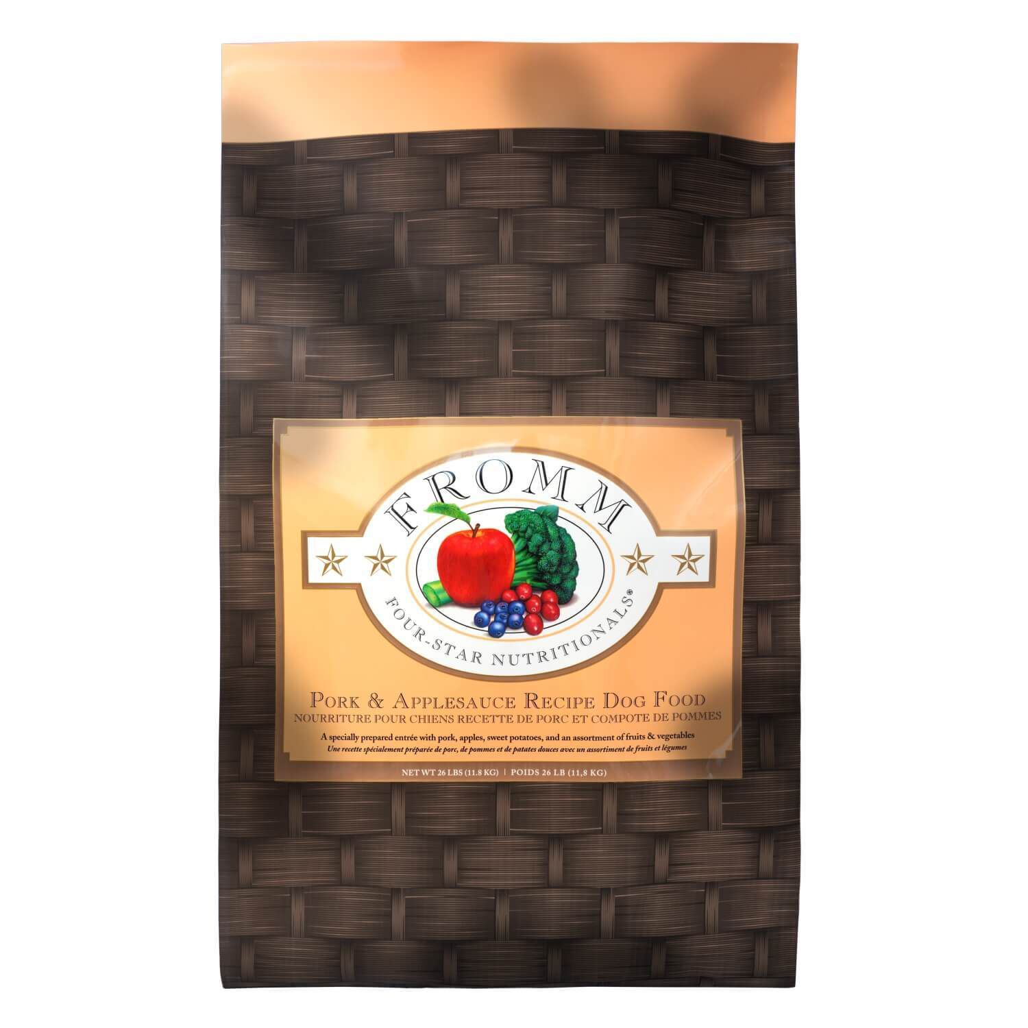 Fromm Four Star Nutritionals Pork Applesauce Dog Food Premium