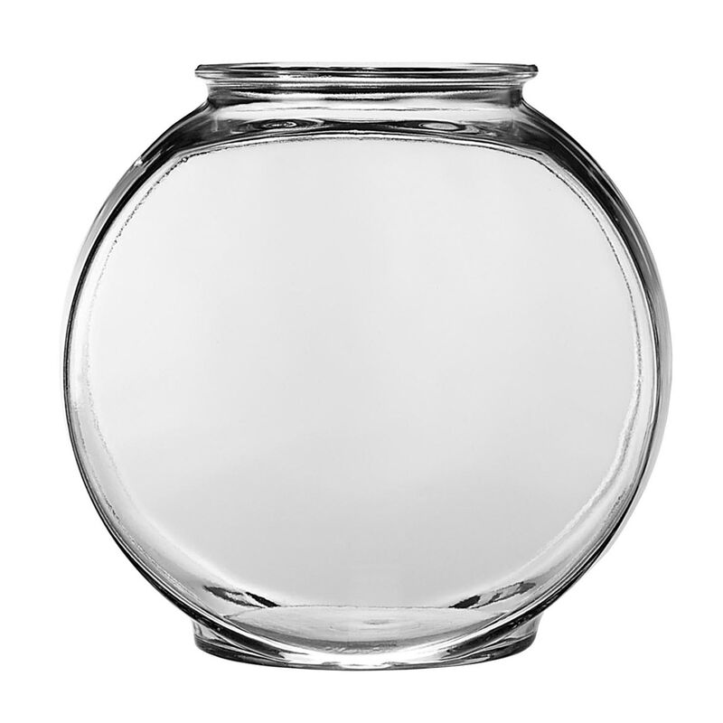 Glass Drum Fish Bowl image number 1
