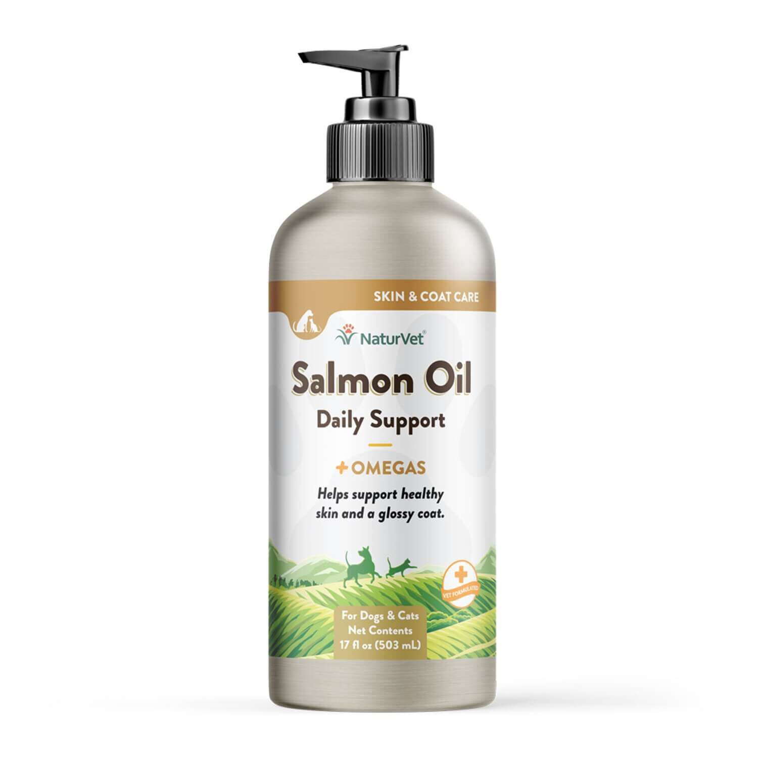 Salmon oil for 2025 dogs and cats
