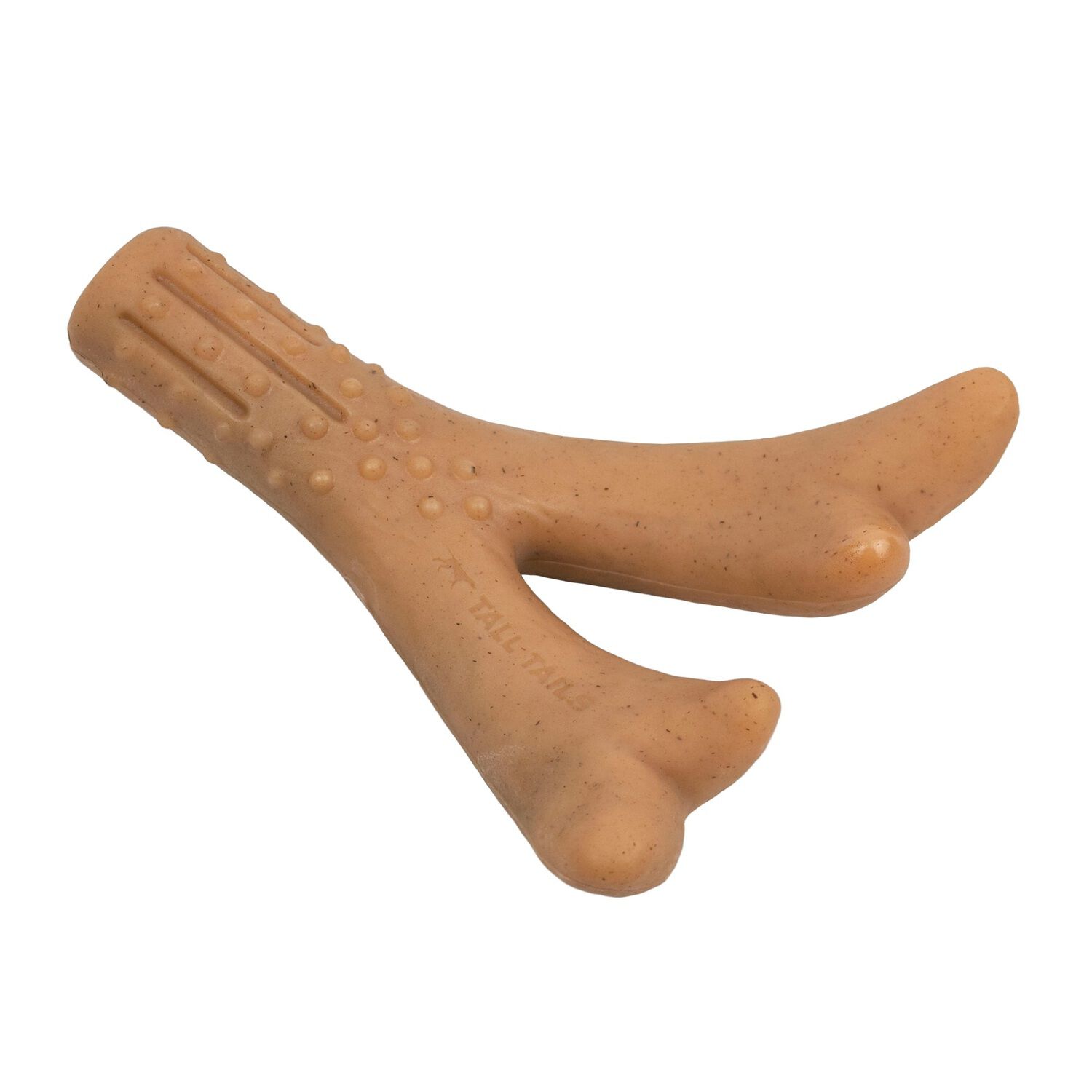 Tall Tails Antler Bacon Scented Dog Chew Toy, 4", Small
