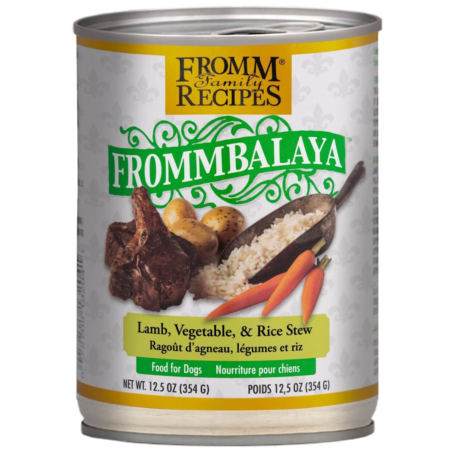 Fromm Frommbalaya Lamb, Vegetable, & Rice Stew Food For Dogs 12.5 Oz