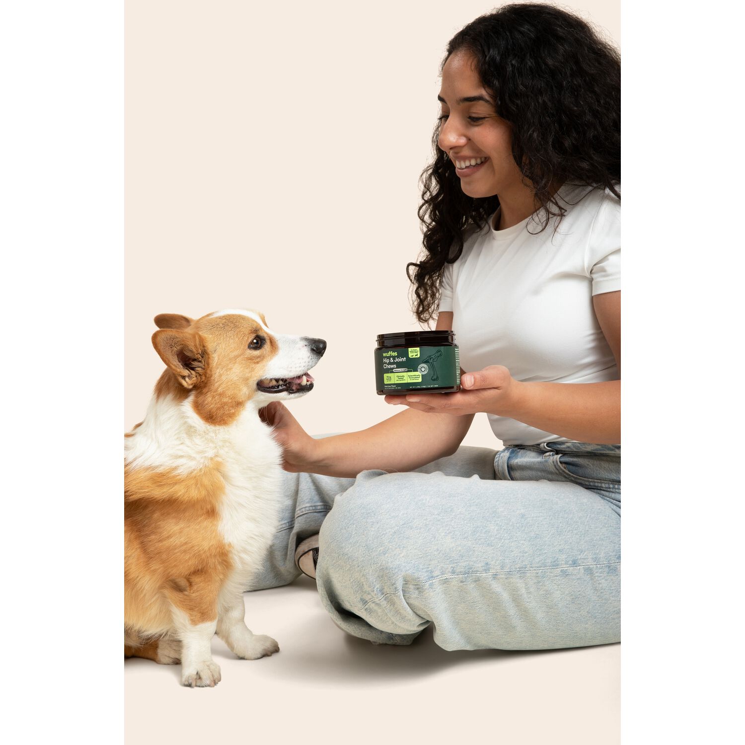 Wuffes Advanced Strength Hip & Joint Support Supplement Small/Medium Breed Dog Chews, 5.29-Oz - 50 Count