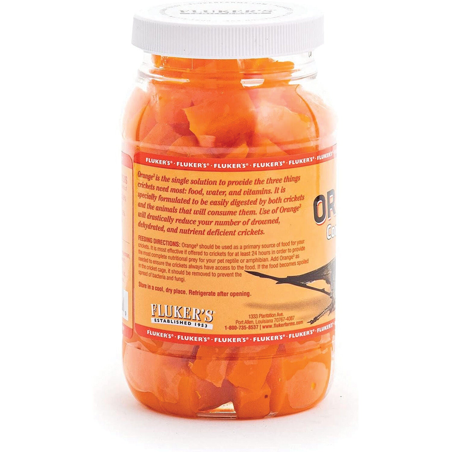 Fluker's Orange Cube Complete Cricket Diet Cricket Food