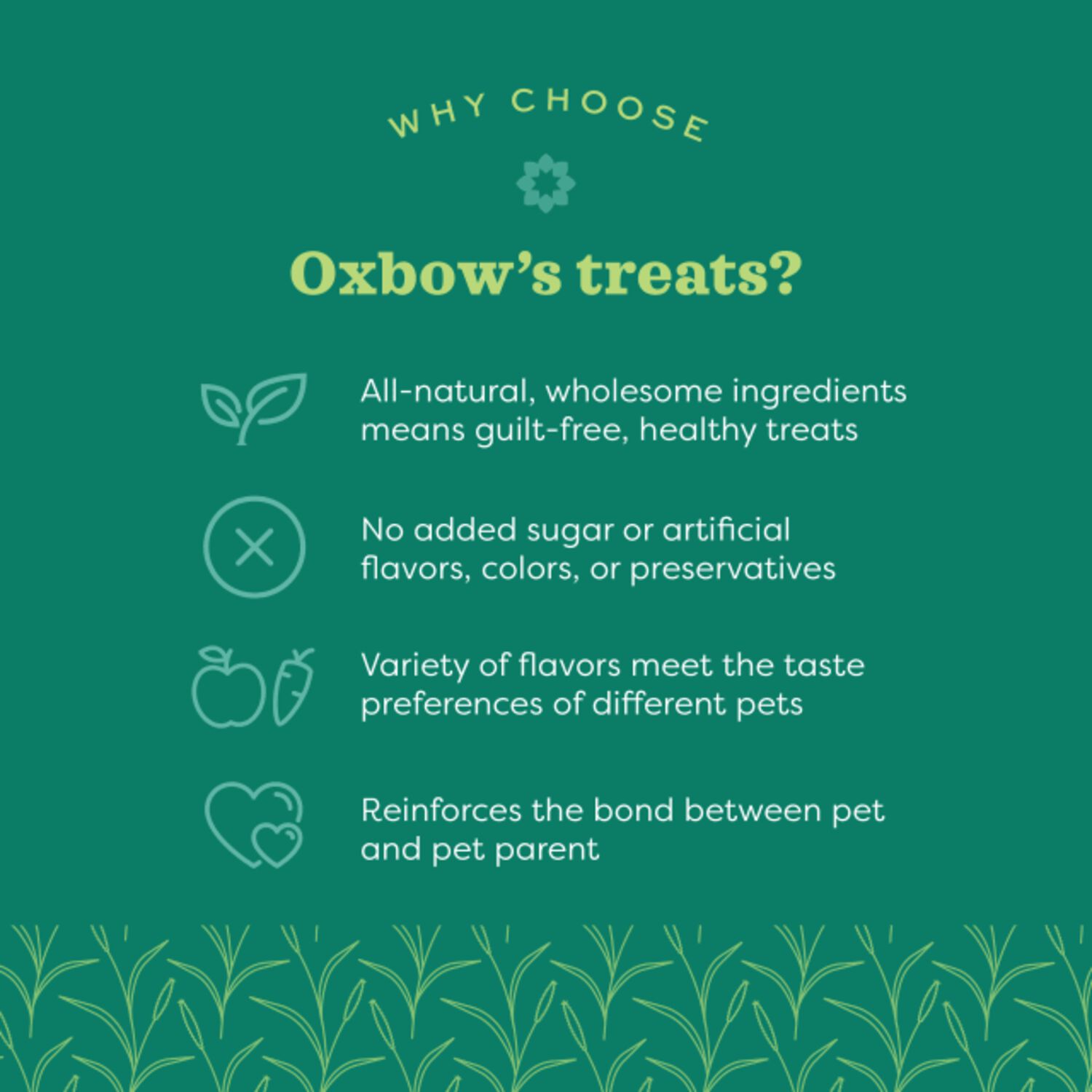 Oxbow Simple Rewards Baked With Bell Pepper Small Animal Treats, 3-Oz