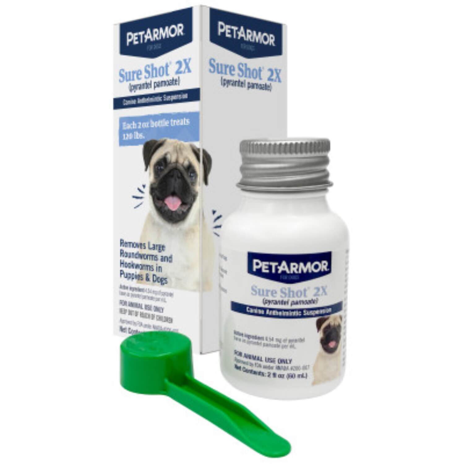 Petarmor Sure Shot Liquid Wormer For Dogs