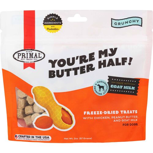 You'Re My Butter Half - Chicken & Peanut Butter With Goat Milk Dog Treat