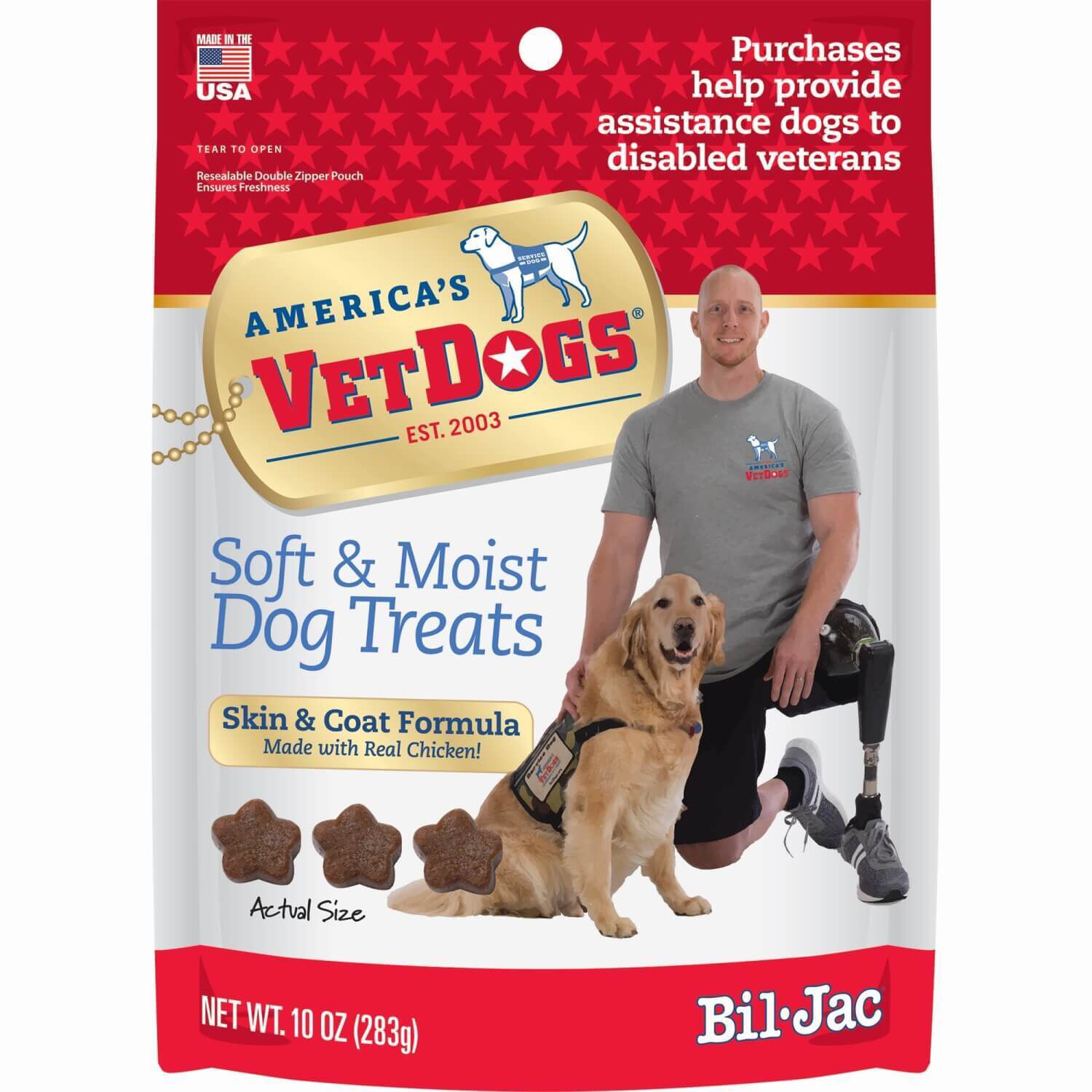 Bil Jac America'S Vet Dogs Soft & Chewy Dog Treats 10oz Pet Supermarket